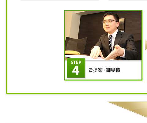 Step4 ご提案・御見積